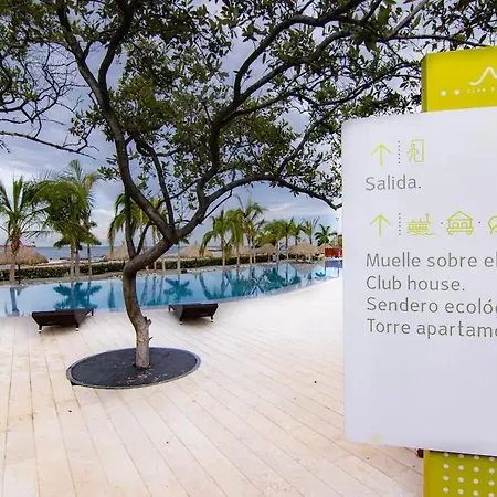 Apartamento Lujoso Club De Playa Samaria Santa Marta  Exterior photo